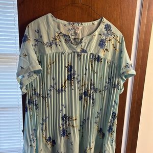 Croft & Barrow pretty pleated blouse
